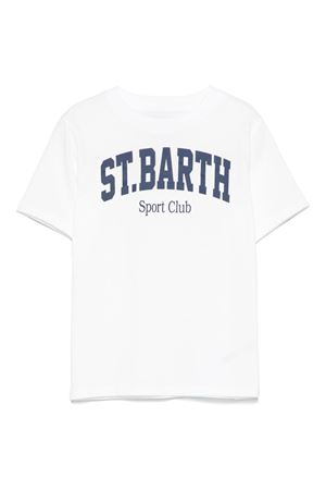white cotton tshirt SAINT BARTH KIDS | TSH000101166H